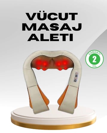 Ovmalı Kas Gevşetici Cihazı – Boyun, Omuz ve Sırt İçin Derin Etki