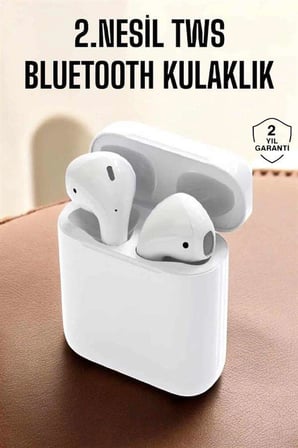 Bluetooth 5.0 Kablosuz Kulaklık 8 Saat Pil Ömrü ile