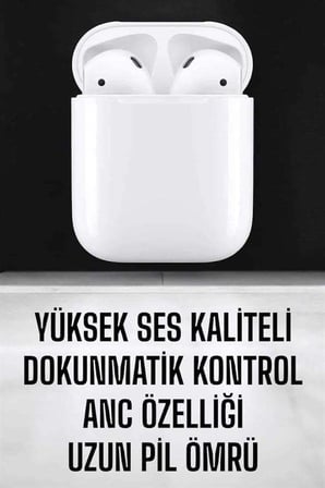 Bluetooth 5.0 Kablosuz Kulaklık 8 Saat Pil Ömrü ile