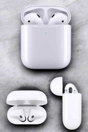 Ergonomik Tasarımlı Bluetooth Kulaklık Uzun Pil Ömrü Beyaz
