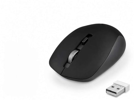 Kablosuz Sessiz Mouse 2.4 Ghz 1600 Dpı Siyah