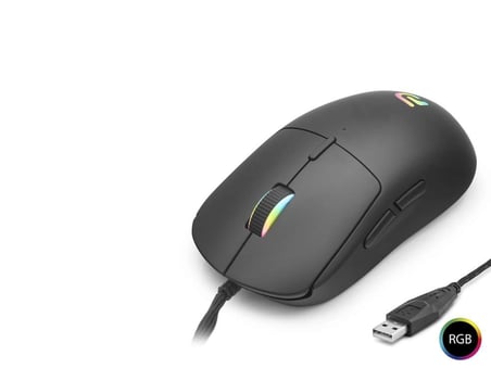 Ergonomik RGB Oyun Mouse 3200 Dpi USB Ağırlık 59g