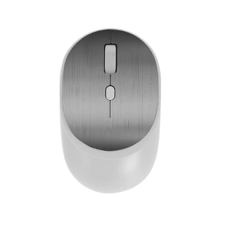 Ergonomik Gri Bluetooth Kablosuz Mouse - Tüm Cihazlarla Uyumlu