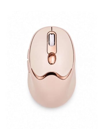 Ergonomik Şarjlı Wireless Mouse Bluetooth 2.4G Ofis Kullanımı