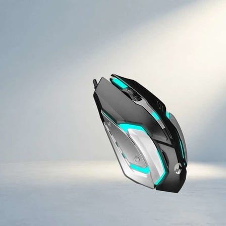 RGB Işıklı 3D Oyuncu Mouse USB Kablolu 1200DPI Performans Faresi