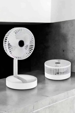 Pratik Mini Fan Telefon Standlı 3 Kademeli Soğutucu