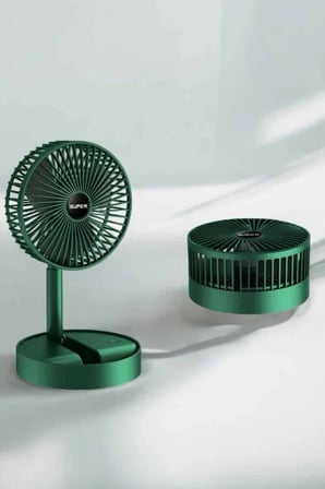 Pratik Mini Fan Telefon Standlı 3 Kademeli Soğutucu