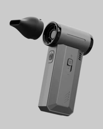 Ergonomik Şarjlı Hava Üfleme ve Vakum Makinesi 130000 RPM