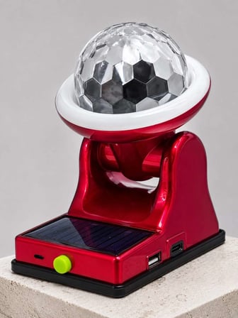 Renkli Taşınabilir Solar LED Lamba USB Şarjlı 1 Adet