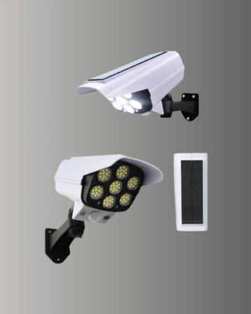 Hareket Algılamalı Güneş Enerjili LED Lamba 5-8 m Güvenlik