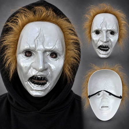 Korkutucu Michael Myers Maske Kahverengi Saçlı Yetişkinler İçin