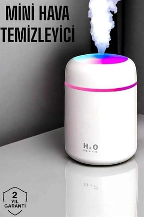 Ultrasonik Mini Hava Nemlendirici Aromaterapi 1 Adet