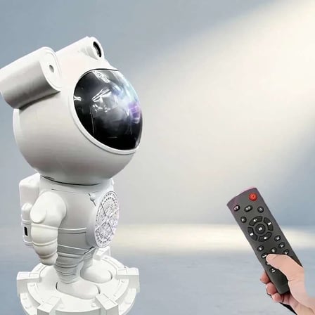 Uzaktan Kumandalı Astronot Gece Lambası Bluetooth Hoparlör