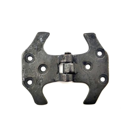 Antika Tarz Dekoratif Pirinç Fit Menteşe - 67 Mm, Oksit