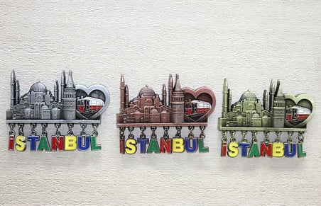 Sarkaçli İstanbul Temalı Magnet Alk4314