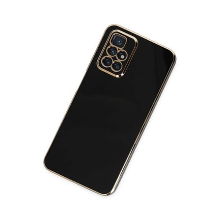 Redmi 10 2022 Kılıf Volet Silikon - Siyah