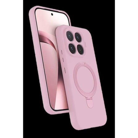 Mi 17t Regal Magsafe Standlı Kapak - Açık Pembe