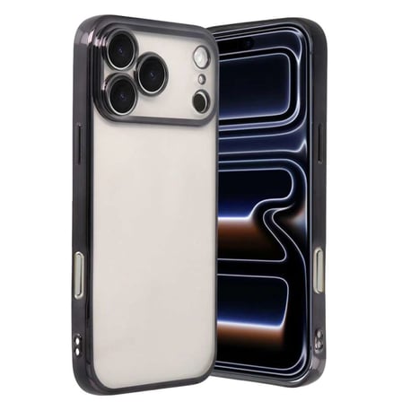 İphone 17 Pro Razer Lensli Silikon - Siyah