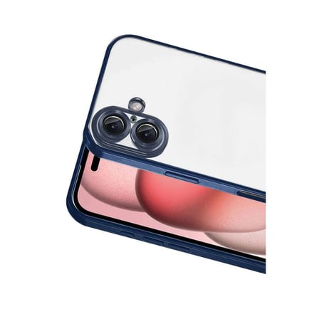 İphone 17 Razer Lensli Silikon - Lacivert