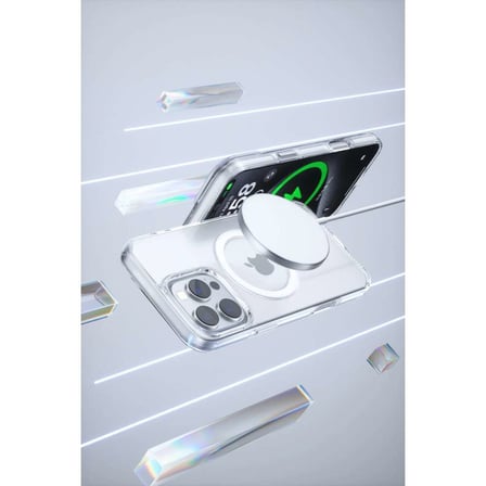 Joko İphone 16 Pro Gleam Pc Sert Magsafe Kılıf - Şeffaf