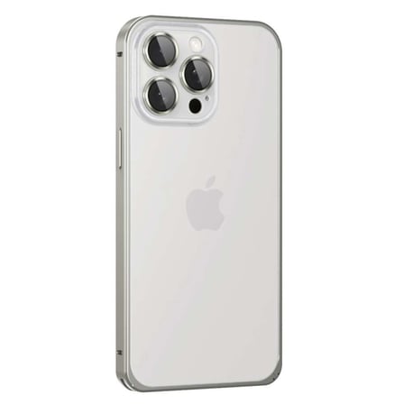 Joko İphone 15 Pro Max Metal Bumper Mat Kapak - Gri