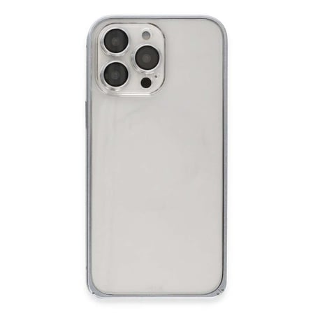 Joko İphone 15 Pro Max Metal Bumper Mat Kapak - Gri