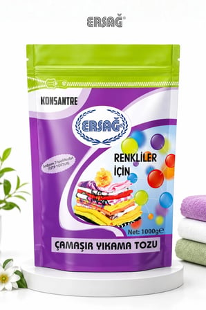 ERSAĞ Renkliler İçin Çamaşır Yıkama Tozu 1000 GR