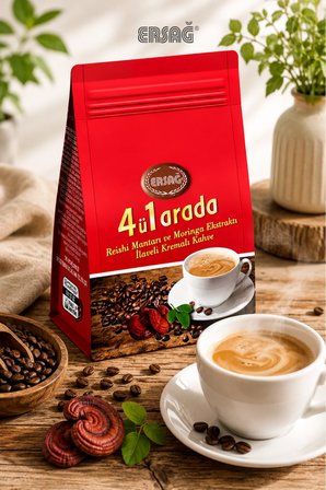 ERSAĞ 4’ü 1 Arada Reişi Mantarlı Kahve 350 GR