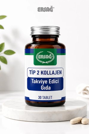 ERSAĞ Tip 2 Kollajen İçeren Takviye Edici Gıda 30 Tablet