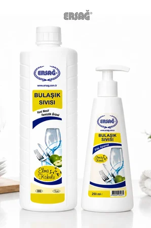 ERSAĞ Aparatlı Elmalı Bulaşık Sıvısı 1000 ML