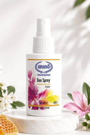 ERSAĞ Ter Kokusu İçin Propolis Özlü Deo Sprey Fresh 50 ML