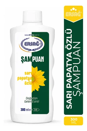 ERSAĞ Sarı Papatya Özlü Şampuan 300 ML