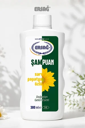 ERSAĞ Sarı Papatya Özlü Şampuan 300 ML