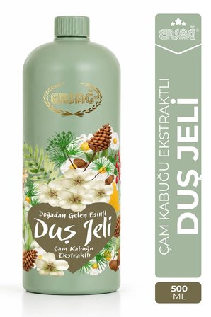 ERSAĞ Çam Kabuğu Ekstraktlı Duş Jeli 500 ML