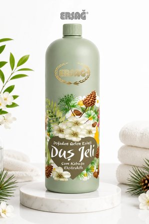 ERSAĞ Çam Kabuğu Ekstraktlı Duş Jeli 500 ML