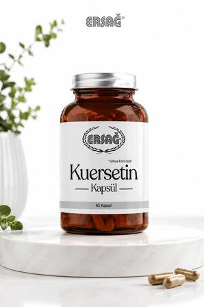 ERSAĞ Kuersetin Ekinezya ve C Vitamini İçeren Takviye Edici Gıda 60 Kapsül