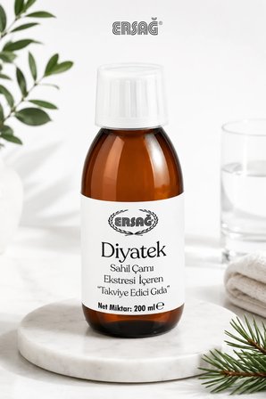 ERSAĞ Diyatek Sahil Çamı Ekstresi İçeren Takviye Edici Gıda 200 ML