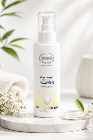 ERSAĞ Bromelain ve Resveratrol İçerikli Losyon 100 ML