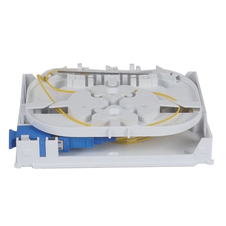 Erat Fiber FTTH Kutusu 2 Port SC SX, 2 Adet SC Pigtail + 2 adet SC SX Adaptör