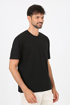 2708 YENİ SEZON SIFIR YAKA KISA KOLLU BASKI DETAYLI SPECIAL COLLECTION T-SHIRT