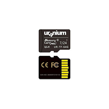 UR-TF-32G 32GB Micro Sd Card U3 7/24 Hafıza Kartı 100/40MBS
