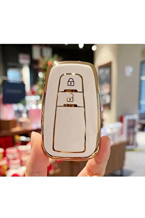 Toyota Corolla Prius Camry C-hr Rav4 Land Crusiser 2 Tuslu Anahtar Koruma Kılıfı 2.resime Bakınız