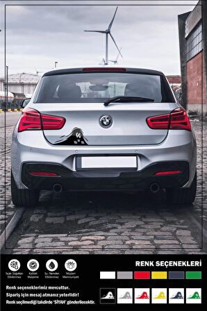 TAVŞAN DİŞLİ CANAVAR BAGAJ STICKER 30 x 15 cm