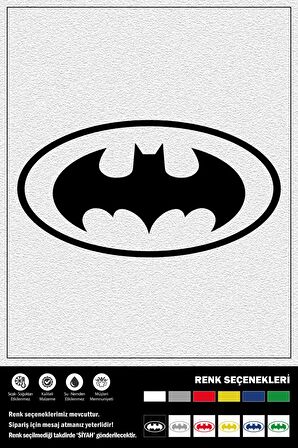 BATMAN STICKER 25 x 13 cm