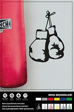 BOKS ELDİVENİ STICKER 30 x 20 cm