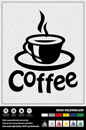 COFFEE STICKER 25 x 30 cm