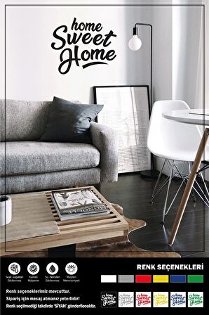 HOME SWEET HOME STICKER 30 x 35 cm