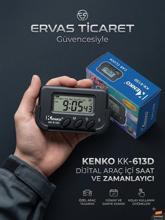  Kronometreli Ders Çalışma Saati - Dijital Masa Saati 2 ADET GÖNDERİLECEKTİR