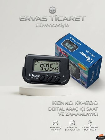  Kronometreli Ders Çalışma Saati - Dijital Masa Saati 2 ADET GÖNDERİLECEKTİR