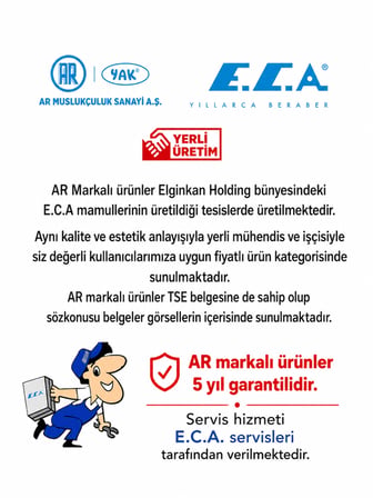 Fast Banyo Bataryası + Ar Tuna Yağmurlama Duş Kolonu Seti | 5 Yıl Garantili